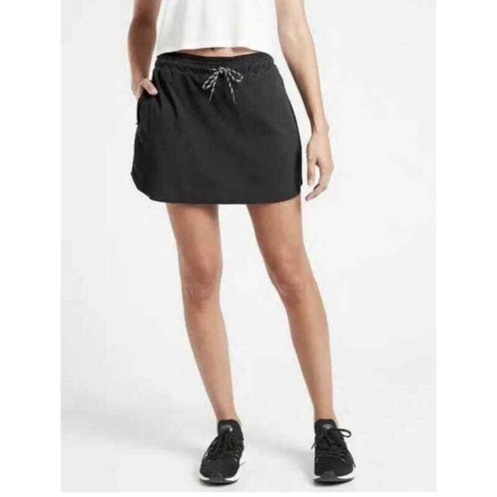 Athleta Trekkie Black Performance Skort